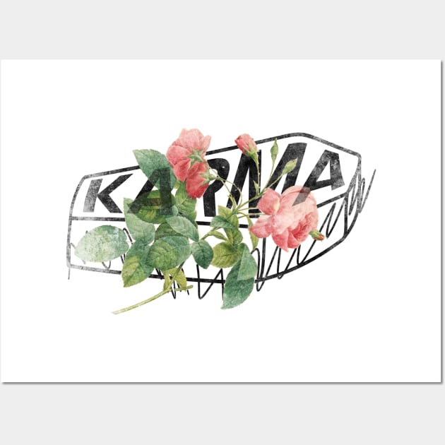 Karma Rose Wall Art by Deadframe